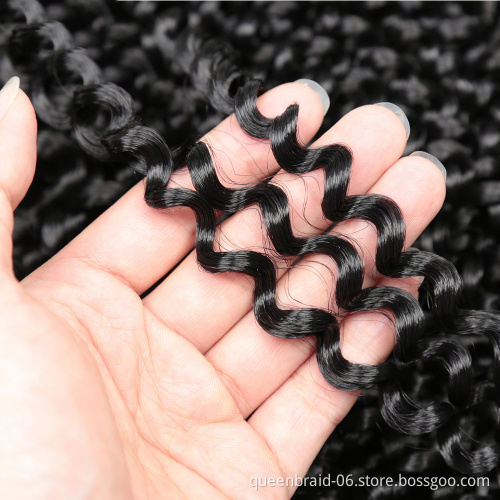 Braids Synthetic Crochet Hair Ombre Water Wave Bundles Braiding Hair Extensions passion twist hair